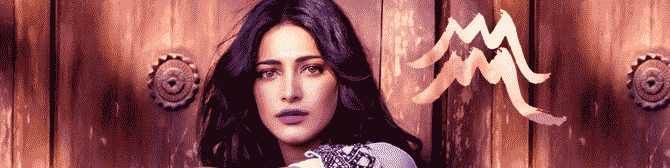 Shruti Haasan est magnifique et flamboyante, après tout, elle est un Verseau