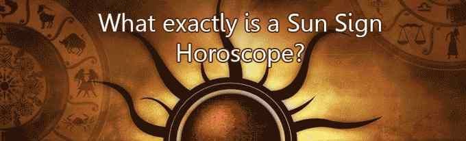 Hvad er et solskilt horoskop?
