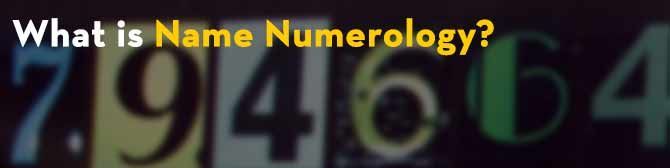 Što je imenska numerologija?