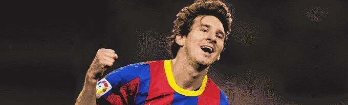 Fotbolls Supertar Lionel Messi