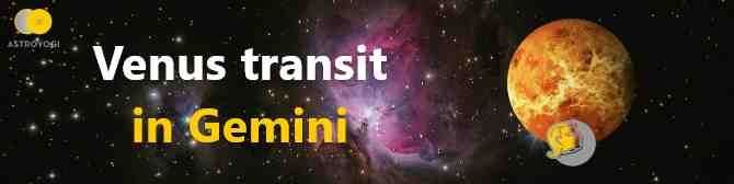 Transit Venus di Gemini - Masa untuk Meningkatkan Kreativiti Anda