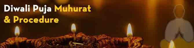 Diwali Puja Muhurat y procedimiento