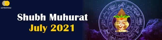 Shubh Muhurta: època privilegiada i festivals teej de juliol de 2021