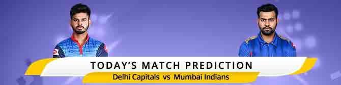 IPL 2020: Predicció de partit de Delhi Capitals (DC) contra Mumbai Indians (MI)