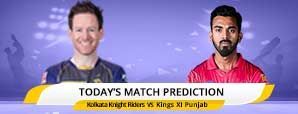 IPL 2020：コルカタナイトライダーズ（KKR）対キングスXIパンジャブ（KXIP）試合予測