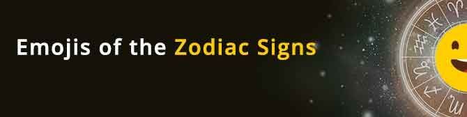 Bli kjent med Emojis of Zodiac Tegn