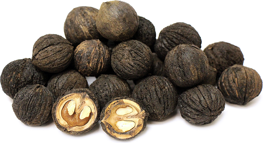 Syötyjä mustapähkinöitä