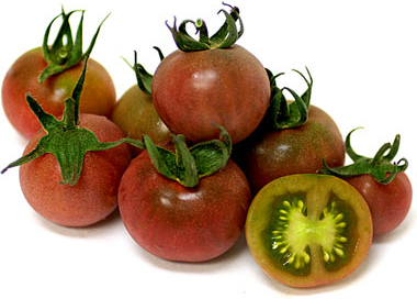 Tomates cerises noires