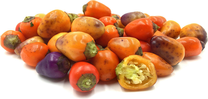 Čínská pět barevná chilli papričky