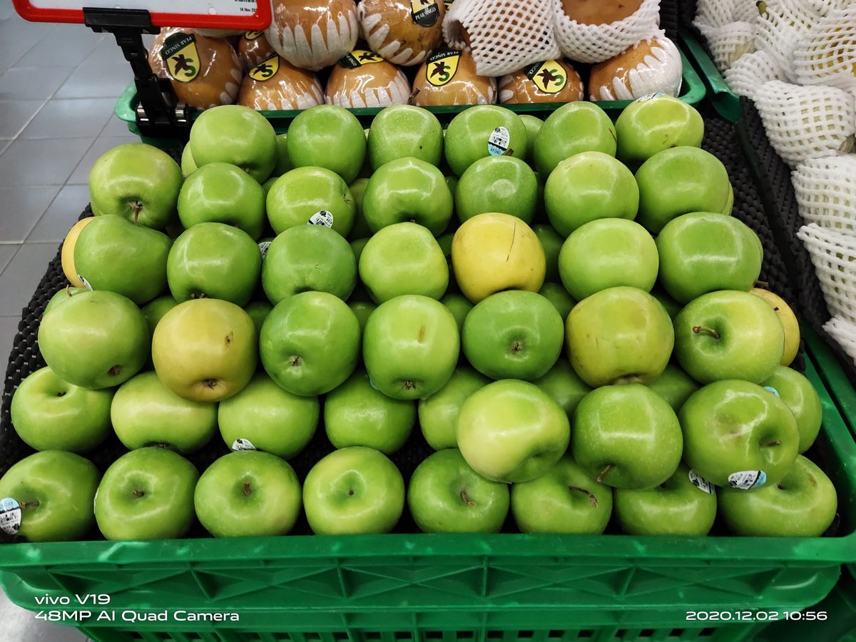 Grønne æbler