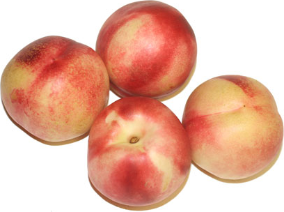 Nectarines blanches mûres