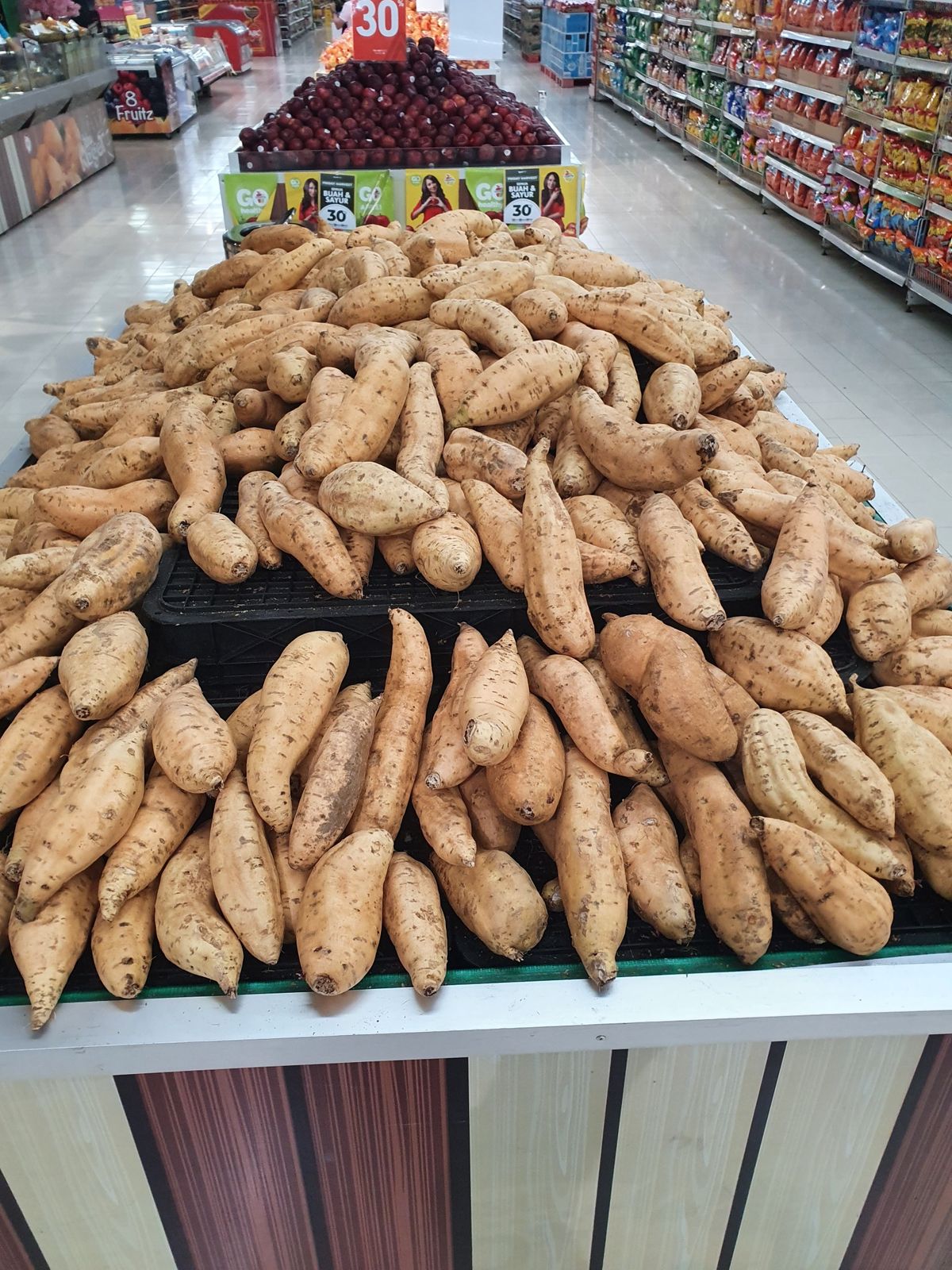 Cilembu søde kartofler