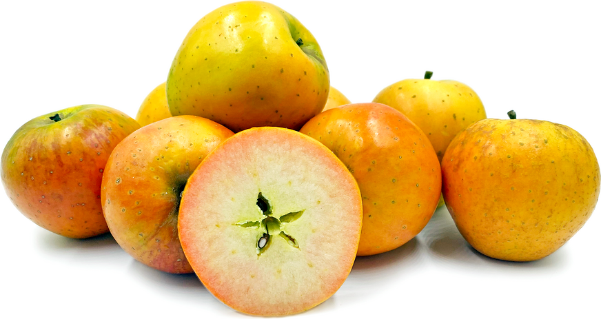 Kissabel gelbe Äpfel