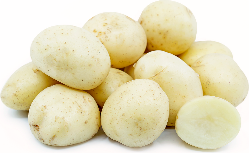 Bílé smetanové brambory