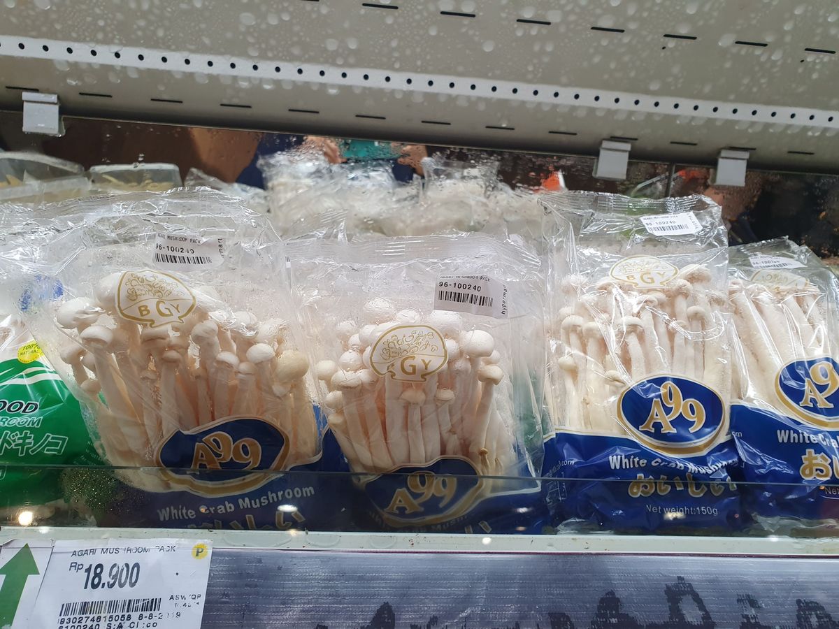 Bijele Hon Šimeji gljive