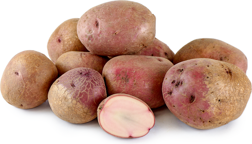 Brusinkové červené brambory