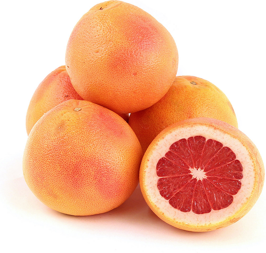 Rode robijnrode grapefruit