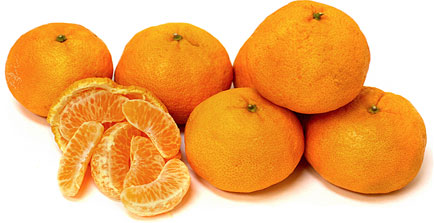 Mandarines aux pépites d'or