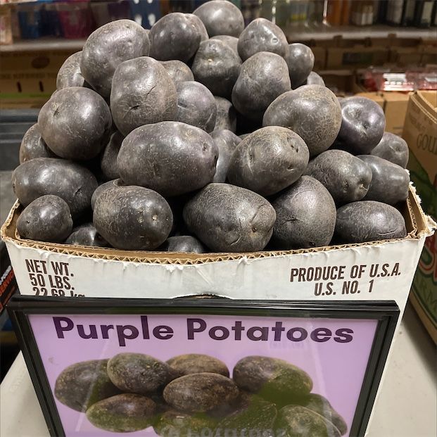 Batatas roxas