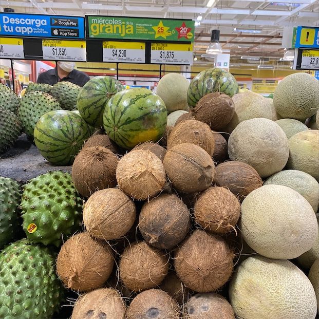 Vyloupané kokosové ořechy
