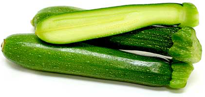Baby grön zucchini