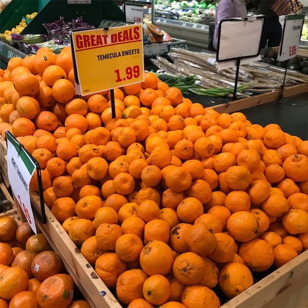 Temecula slik mandariner