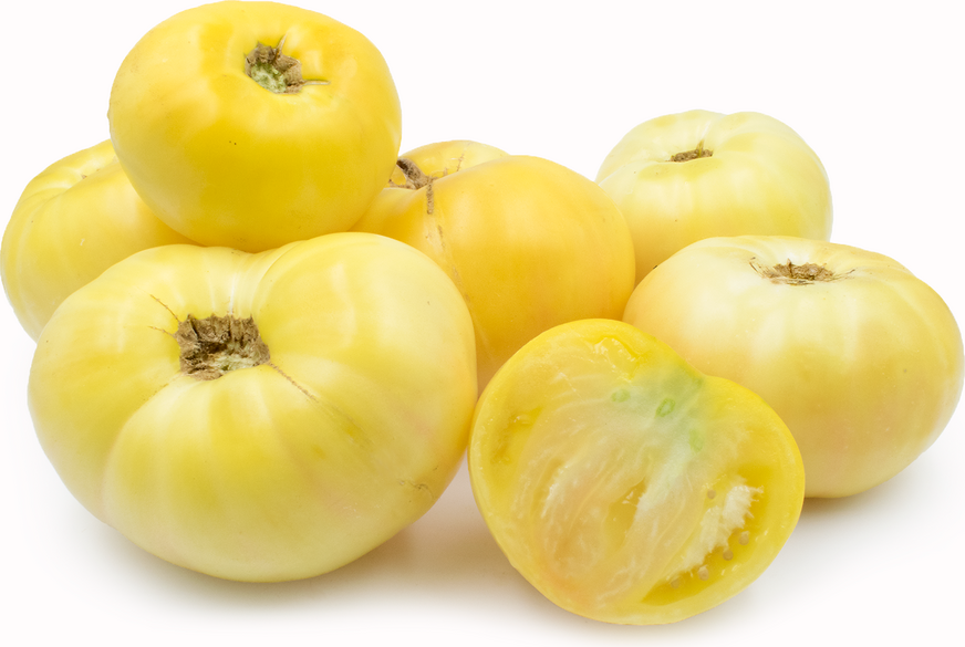 Големи бели наследствени домати