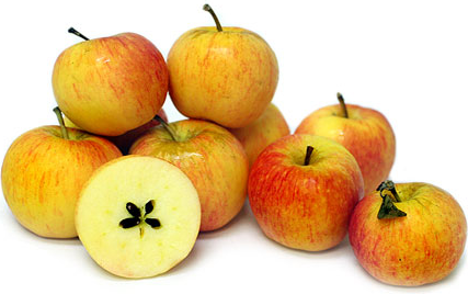 Gala äpplen