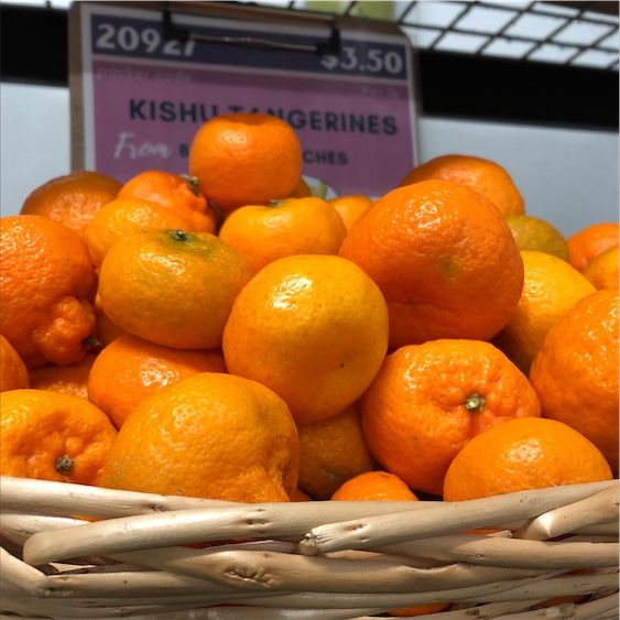 Mandarines Kishu
