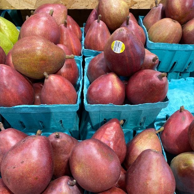 Raudona Bartlett Pears